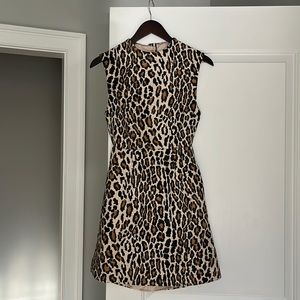 Alice+Olivia Leopard Dress